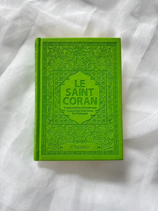 Coran Arabe - Français - Phonétique | Disponible en Plusieurs Coloris